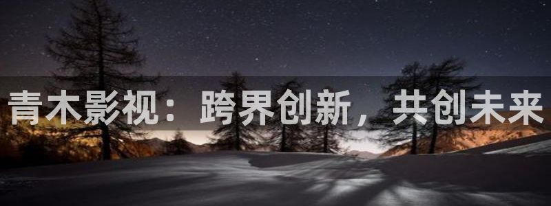 美国伦理影片在线观看：青木影视：跨界创新，共创未来