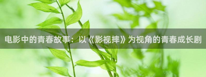 h伦理影院：电影中的青春故事：以《影视摔》为视角的青春成长剧